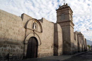 Santa Catalina Convent Exterior Monasterio de Santa Catalina