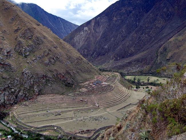 Willkarakay Ruins-Day 1 Willkarakay Ruins on the Inca Trail-Day 1