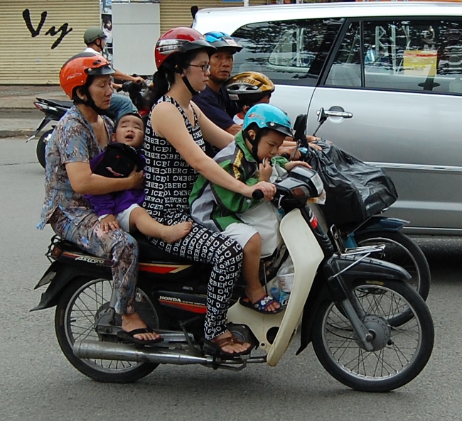 Vietnamese motorbikes