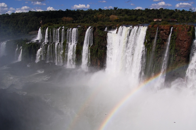 The Brazilian side of the falls, Iguazu Falls, Argentina