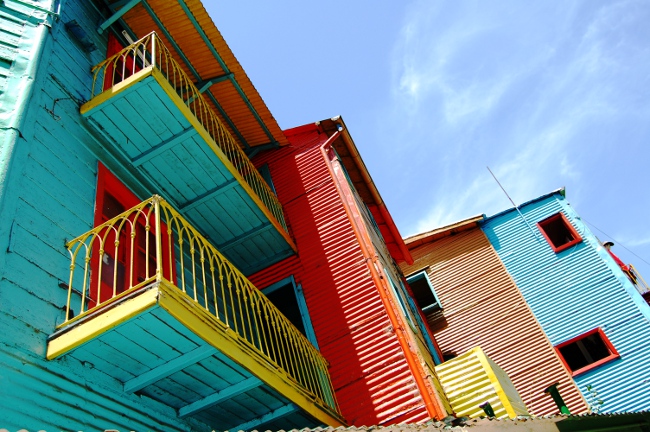 Buildings in La Boca (2) Buildings in La Boca (2)