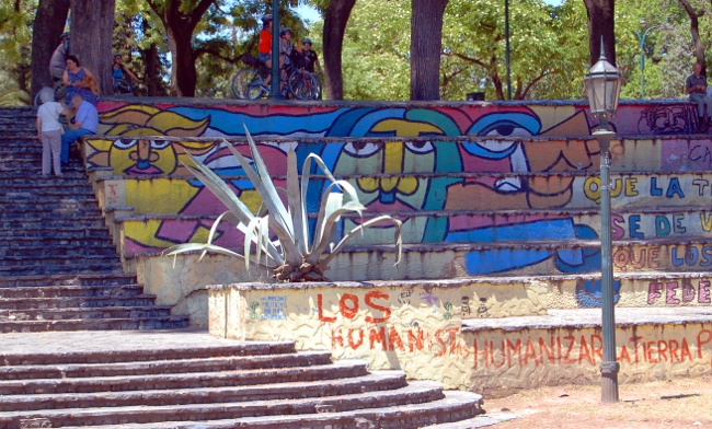 Parque Lezama, San Telmo, Buenos Aires, Argentina cropped