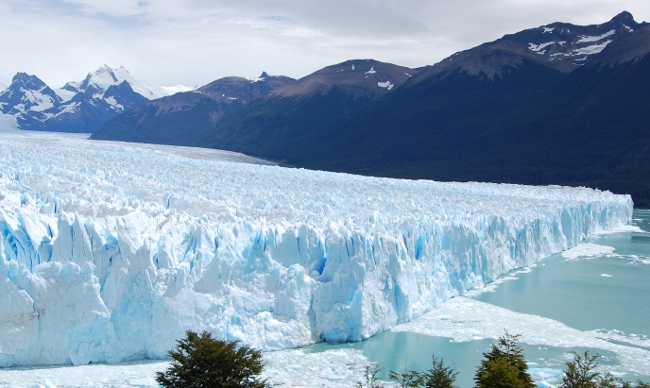 View from walkways, Perito Moreno Glacier, Argentina, Patagonia