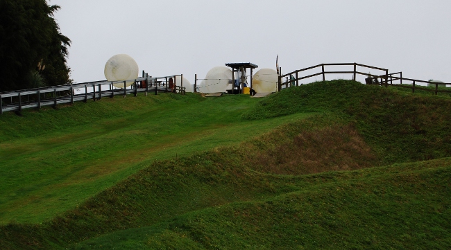 Zorbing in New Zealand Zorbing in New Zealand