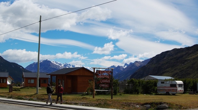 A sunny start to the day, El Chalten, Patagonia, Argentina A sunny start to the day, El Chalten, Patagonia, Argentina