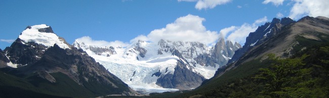 Glaciar Torre (from a distance), El Chalten, Patagonia, Argentina