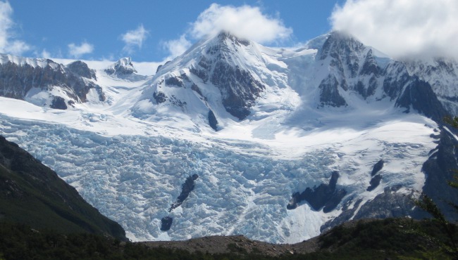Glaciar Torre-getting closer, El Chalten, Patagonia, Argentina