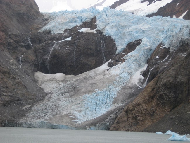 Lago and Glacier Piedras Blancas