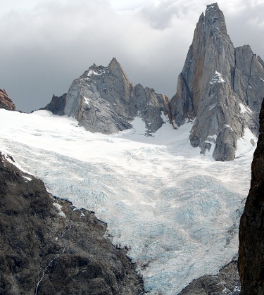 Glacier, El Chalten, Patagonia, Argentina Glacier, El Chalten, Patagonia, Argentina