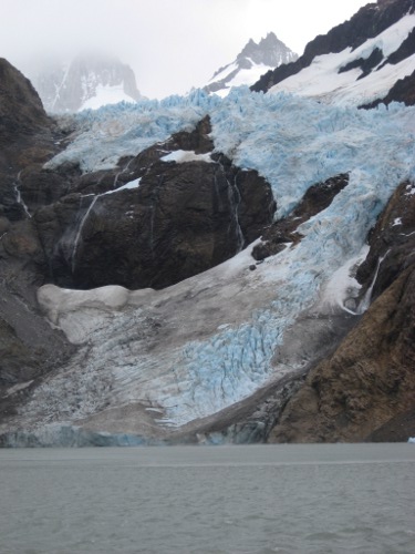 Lago and Glacier Piedras Blancas, El Chalten, Patagonia, Argentina
