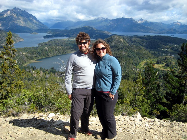 Above Bariloche, Argentina