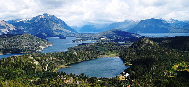 View from Cerro Otto, Bariloche, Argentina