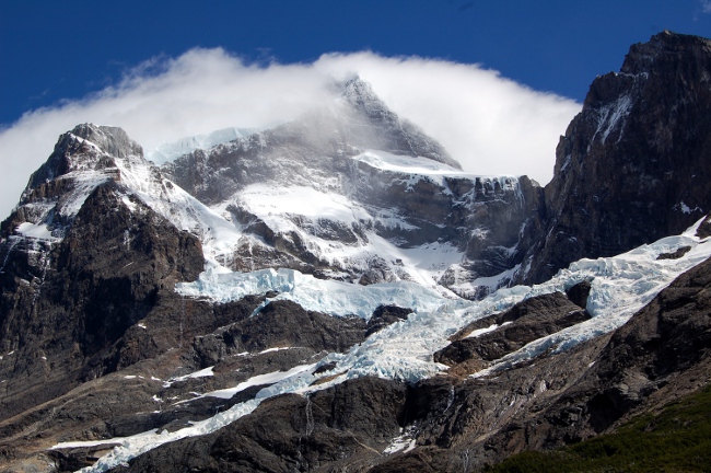 Mountains in Torres del Paine National Park, Patagonia, Chile Mountains in Torres del Paine National Park, Patagonia, Chile