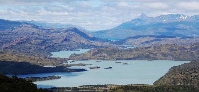 W trek in Torres del Paine National Park, Patagonia, Chile W trek in Torres del Paine National Park, Patagonia, Chile