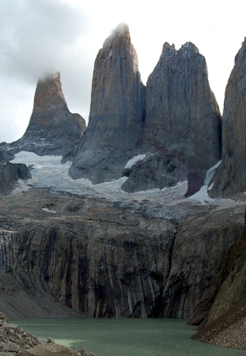 The Torres, Torres del Paine National Park, Patagonia, Chile The Torres, Torres del Paine National Park, Patagonia, Chile