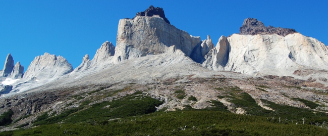 View from Valle de Frances, Torres del Paine, Patagonia, Chile View from Valle de Frances, Torres del Paine, Patagonia, Chile