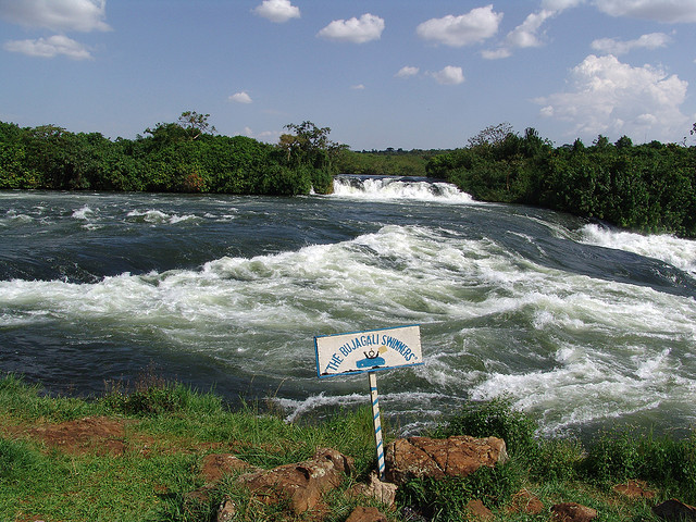 Bujagali Falls in the Nile River, Africa Bujagali Falls in the Nile River, Africa