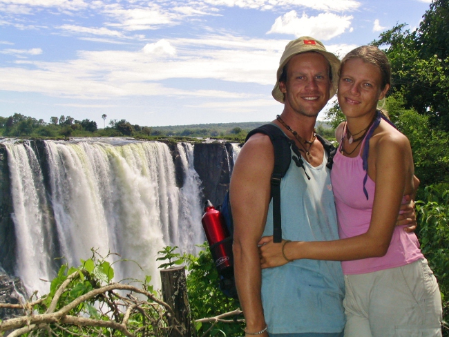 Caz and Craig in Africa Caz and Craig in Africa