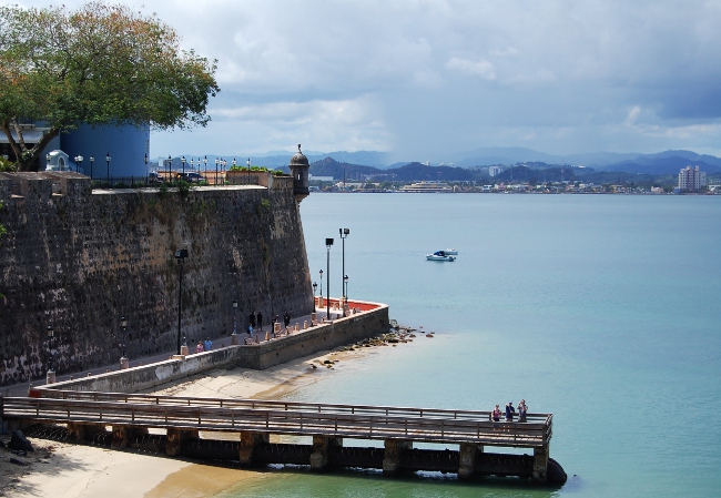 Paseo El Morro, Old San Juan, Puerto Rico Paseo El Morro, Old San Juan, Puerto Rico