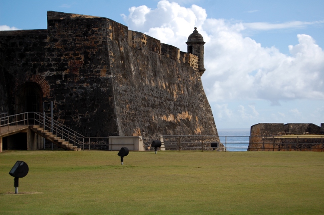 San Cristobal Fort in Old San Juan, Puerto Rico San Cristobal Fort in Old San Juan, Puerto Rico
