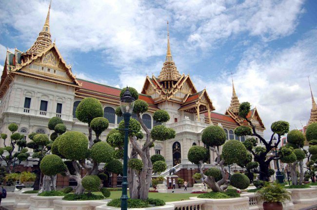 The Grand Palace in Bangkok, Thailand The Grand Palace in Bangkok, Thailand