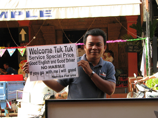 Tuk Tuk Driver Tuk Tuk Driver