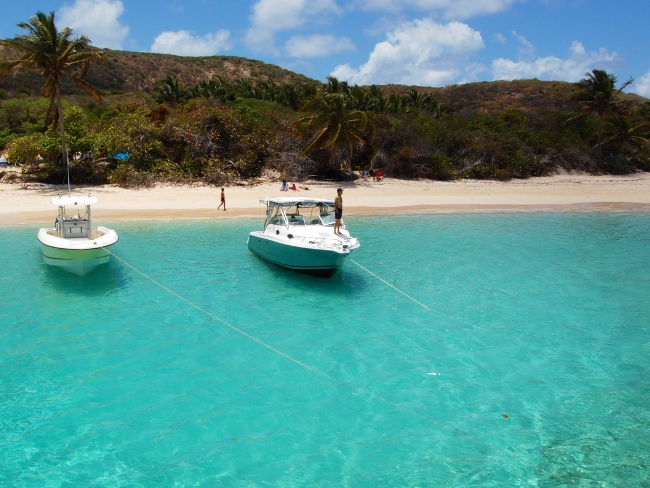 View from the catamaran at Culebra Island, Puerto Rico (1)