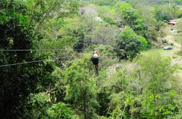 Ziplining at Hacienda Campo Rico outside of San Juan, Puerto Rico Ziplining at Hacienda Campo Rico outside of San Juan, Puerto Rico