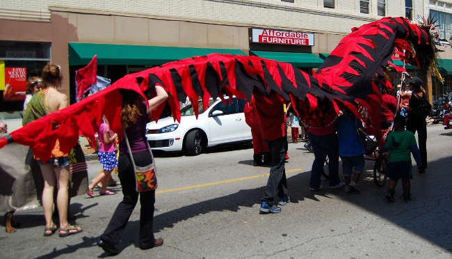 Chinese New Year or Cinco de Mayo? Cherokee Street Festival, St. Louis, Missouri