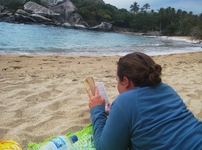 This is the life in Tayrona National Park, Colombia This is the life in Tayrona National Park, Colombia