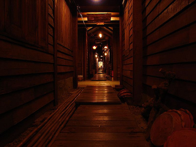 Hallways at Suk 11 in Bangkok, Thailand Hallways at Suk 11 in Bangkok, Thailand