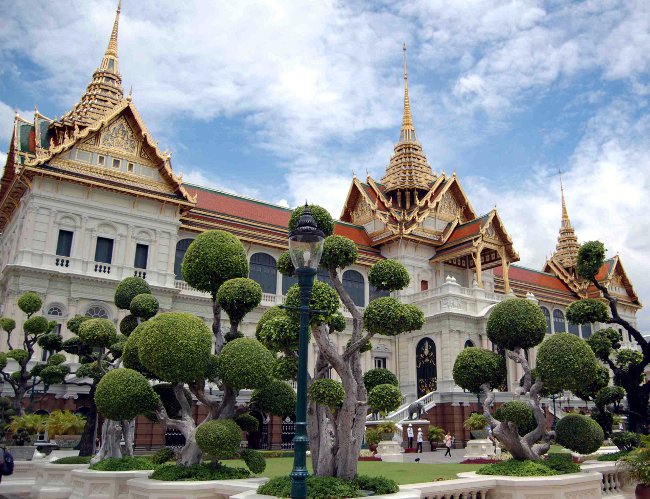 The Grand Palace in Bangkok, Thailand