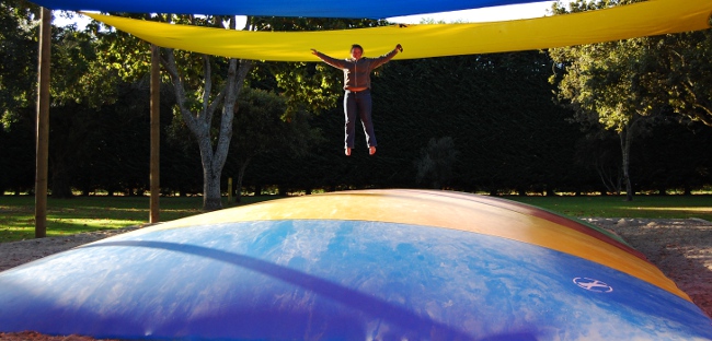 One of our favorite parts of the Top 10 Holiday Parks-the jumping pillow